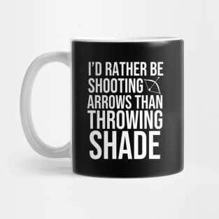 I'd Rather Be Shooting Arrows Mug